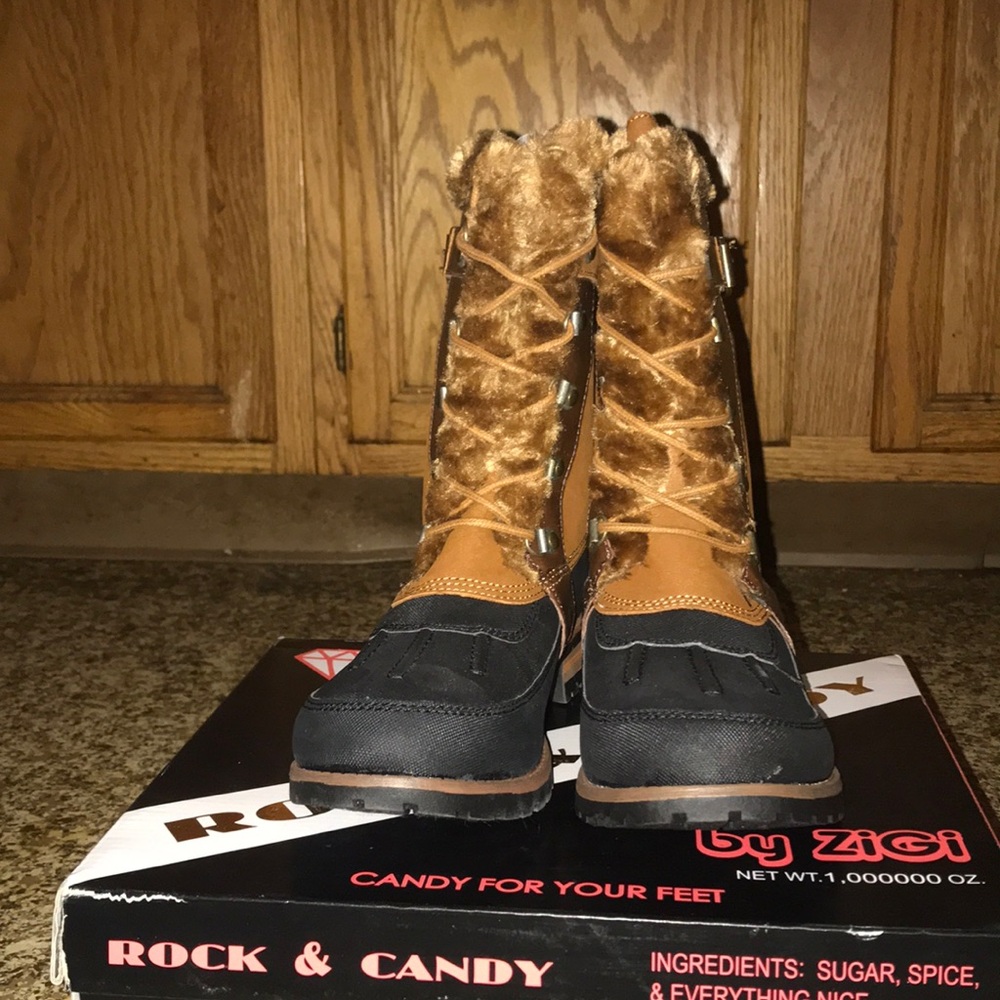 Rock & Candy Size 10 Danlea BLKFX Brown & Black